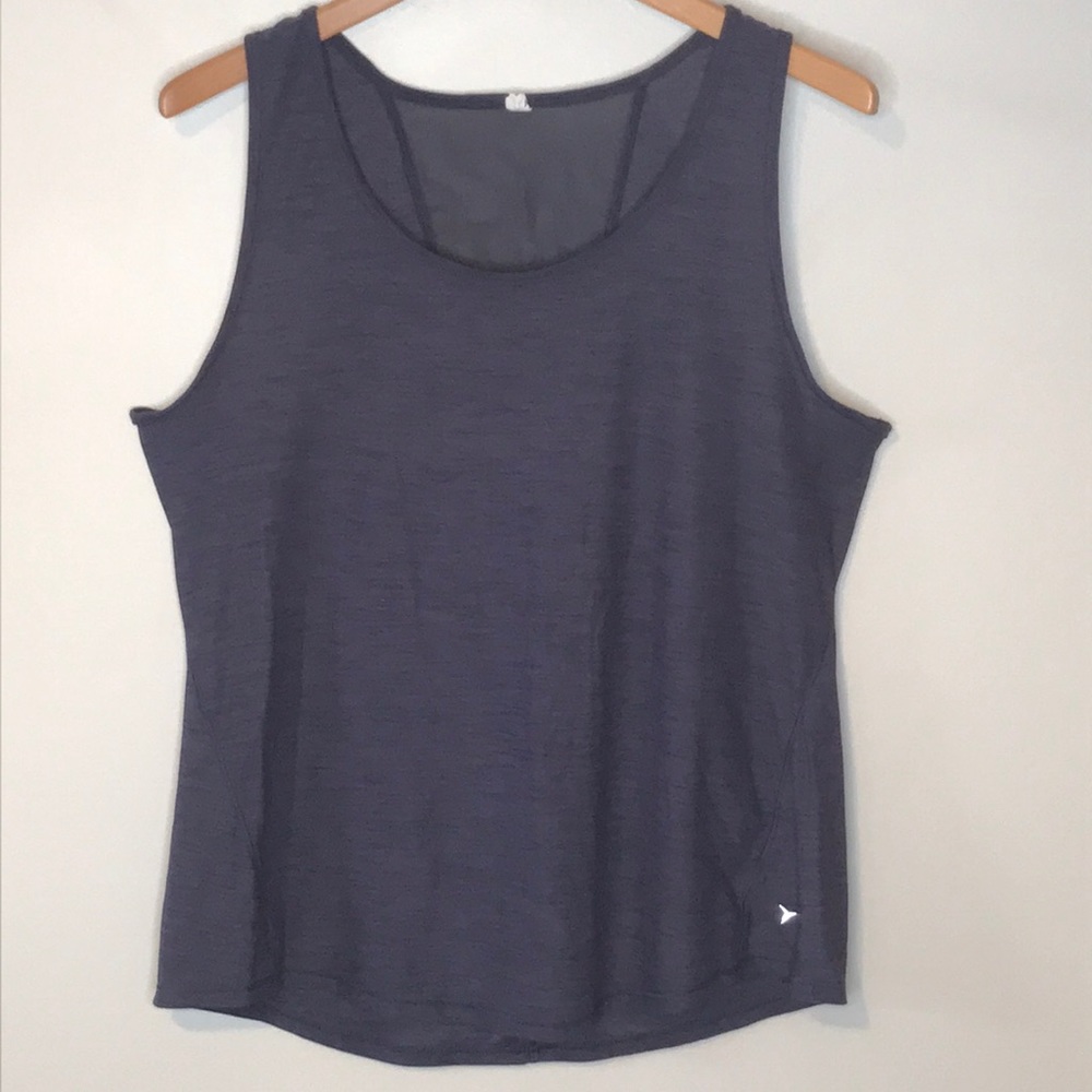 Old Navy Athletic Smokey Blue Tank Top XL